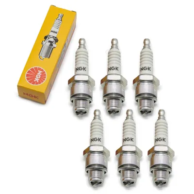 Produktbild von NGK Zündkerzen Set 6x B10HS Zündkerze, 12,7mm Kurzgewinde Ø 14,0mm, 2399