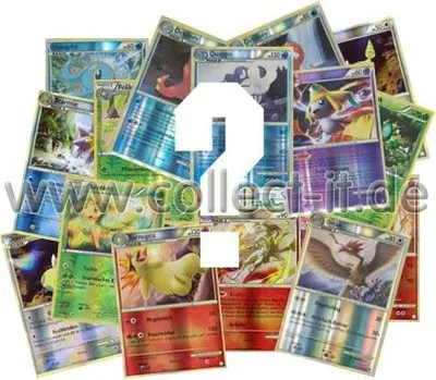 Produktbild von Pokémon Reverse-Holo Karten, 20 verschiedene