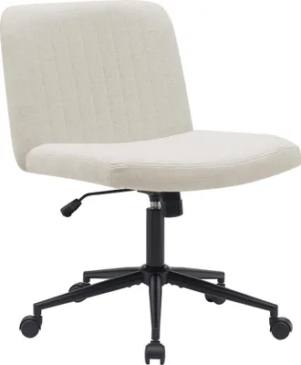 Produktbild von CLP Bürostuhl Kingman höhenverstellbar und drehbar creme Material Stoff