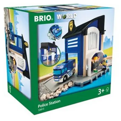 Obrázek produktu pro BRIO World - 33813 Policejní stanice se záchranným vozidlem