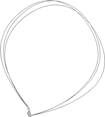 Produktbild von Minott Edelstahlreif 3-fach Halskette | Halsschmuck silbern 50cm 35098