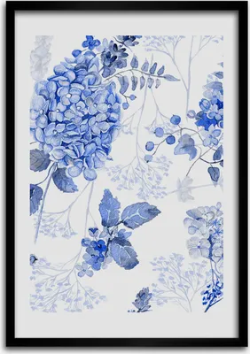 Produktbild von Bild - Bilderrahmen - 50 cm x 70 cm - MDF - Rahmen - Wandkunst ohne
