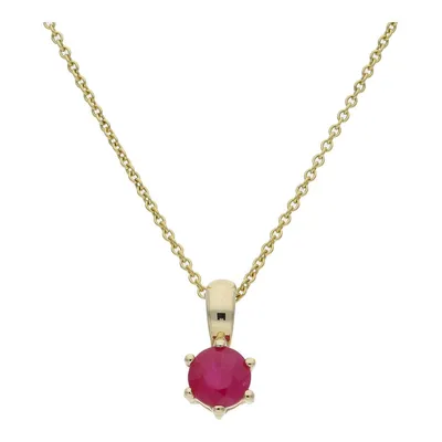 Produktbild von JuwelmaLux Anhänger 333/000 (8 Karat) Gold mit Rubin JL39-02-0463