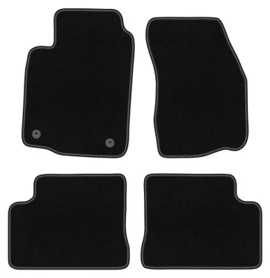 Obrázek produktu pro Velurové autokoberce pro: Mitsubishi Colt V / CJO 1996-2003 (hatchback) – sada 4 ks, černé, na míru – Wielganizator BASIC
