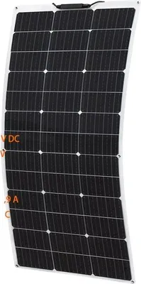 Obrázok produktu pre Flexibilné sady solárnych panelov, 18 V, vodotesné, 21,5 V 150 W