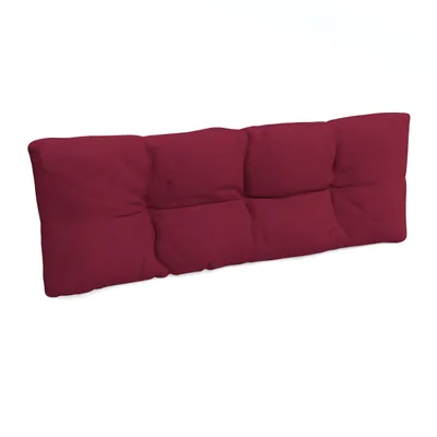 Immagine prodotto di POKAR Cuscino per pallet con bella trapuntatura Cuscino per divano in pallet, Dimensioni: cuscino per lo schienale 120 x 40, Colore: rosso scuro
