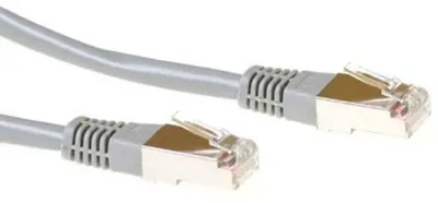 Immagine prodotto di Cavo patch di rete ACT F/UTP, CAT5E, RJ-45 - RJ-45, 3,0 m, grigio