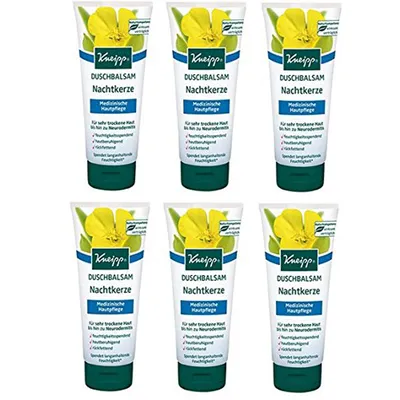 Produktbild von Kneipp Duschbalsam Nachtkerze für sehr trockene Haut 200ml 6er Pack