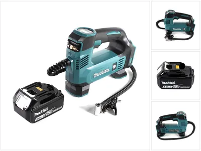 Immagine prodotto di Compressore a batteria Makita DMP 180 T1 18 V 8,3 bar + 1 batteria da 5,0 Ah - senza caricabatterie