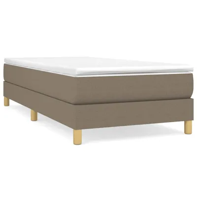 Obrázek produktu pro vidaXL Box spring bed frame taupe 90x190 cm látka