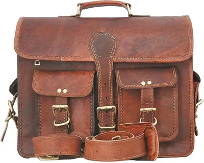 Imagen del producto de Bolso mensajero de cuero para uso profesional
