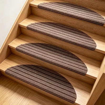 15 selbstklebende Treppenmatten 60×24 cm, rutschfest