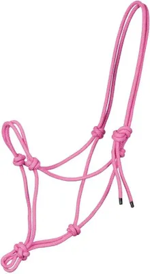 Image de Licol en corde Harry's Horse Rosa Cob Rosa Cob