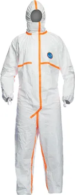 Produktbild von Dupont Schutzoverall Typ 3/4/5/6 Tyvek 800J, weiß, Unisex-Größe: S