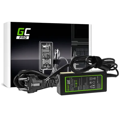 Produktbild von Green Cell PRO (19.5V 3.33A 65W) Laptop Ladegerät für HP Envy 4 4-1101SG 6 6-1110SG, HP Envy Spectre 14-3000EG XT 13-2100EG, HP Pavilion 15-B035EG 15-B153SG Chromebook 14-C070SG Netzteil inkl. Stromkabel