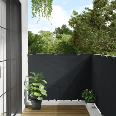Obrázek produktu pro Maison Exclusive – Ochrana soukromí na balkon Anthracit 120 x 500 cm Oxfordská tkanina