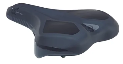 Immagine prodotto di Sella da città Prophete touring con memory foam, ergonomica ed extra larga, leggera e confortevole per city ed e-bike, dimensioni 266 x 192 mm, peso 435 g - Sella da bici comoda in nero