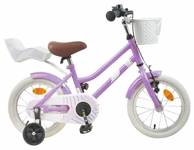 Immagine prodotto di Bicicletta per bambini vidaXL da 12 pollici per bambini dai 2 ai 4 anni, viola