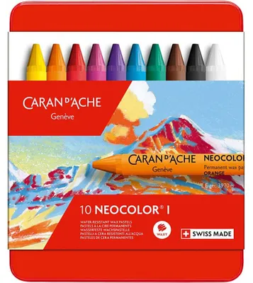 Productafbeelding van CARAN D'ACHE 7000310 CARAN D'ACHE Kleurpotlood NEOCOLOR I, etui met 10 stuks