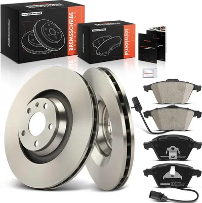 Image de Frankberg 2x disques de frein 4x plaquettes de frein avant pour Audi A6 4F2 C6 4FH C6 4F5 C6