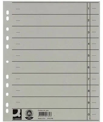 Image de Intercalaires p. A4 colorés gr 100p