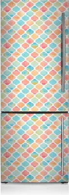 Produktbild von Magnete Küche Kühlschrank Kühlschrankmagnete 70x190 cm - Buntes Muster