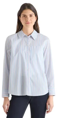 Productafbeelding van Cecil gestreepte blouse, kleur: lichtblauw, maat: S