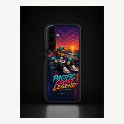 Produktbild von Samsung S25 Hülle Handyhülle Schutzhülle Case mit Pazifikküste Motiv – LUNØIR ©