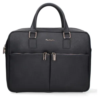 Image de Sac bandoulière pour femmes Pierre Cardin, en cuir véritable, avec fermeture éclair et bandoulière réglable, couleur marron foncé