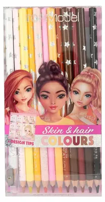 Immagine prodotto di Set di matite colorate TOPModel per pelle e capelli