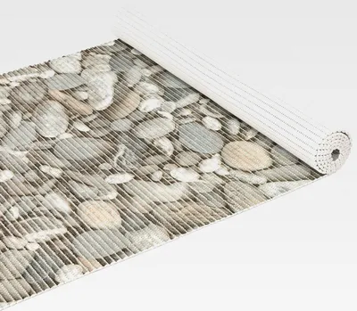 Produktbild von Weichschaummatte Badvorleger Bodenbelag Badläufer Antirutsch 65x300cm