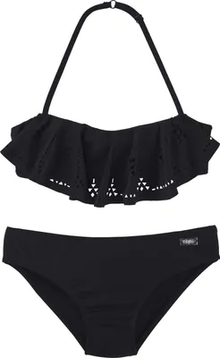 Produktbild von Buffalo Bandeau-Bikini schwarz Größe 170/176