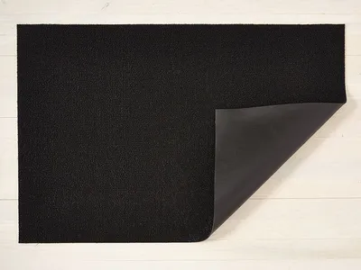 Produktbild von Chilewich Solid, Fußmatte, Schwarz, 61 x 91 cm