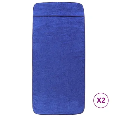 Immagine prodotto di vidaXL Asciugamani da spiaggia 2 pz. Blu reale 60x135 cm Tessuto 400 GSM