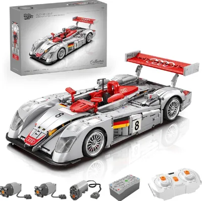 Produktbild von Bole Brick YC-23044 Audi R8 LM-P mit 2.426Teilen RC Modell Technik