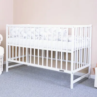 Produktbild von New Baby BASIC Kinderbett weiß