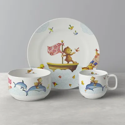 Zdjęcie produktu dla Villeroy&Boch - Zestaw 3 el. dla dzieci Happy as a Bear