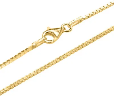 Produktbild von Unique Venezianerkette 1,2 mm aus vergoldetem 925er Silber
