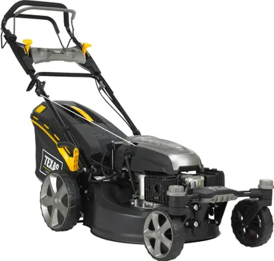 Produktbild von TEXAS Profi Rasenmäher Benzin mit Antrieb Radantrieb E-Start Hochgrasmäher ZT 5110TR/WE Zero Turn 3in1 schwenkbare Vorderachse | sehr wendig | 196cm³