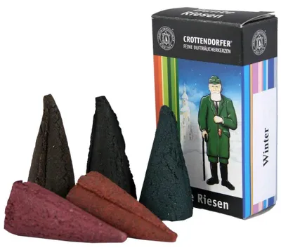 Produktbild von Crottendorfer Räucherkerzen Winter Mix - Inhalt 5 Stück, Größe XXl ( Extra Groß) - 1534