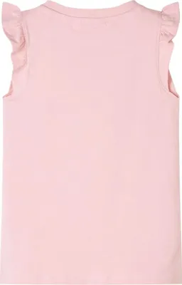 Immagine prodotto di vidaXL Maglietta per bambini con maniche a balze rosa chiaro 116