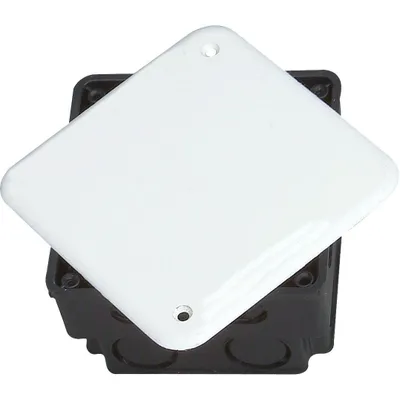 Produktbild von Kopp UP Abzweigkasten mit Deckel, 80x80x50mm, IP20