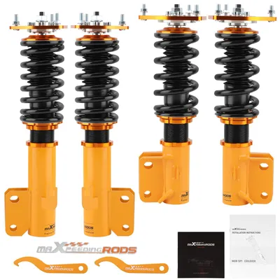 Image de Kit de suspension pour Subaru Impreza WRX - Réglage de la hauteur de 1 à 3 pouces - Kit de suspension à ressorts
