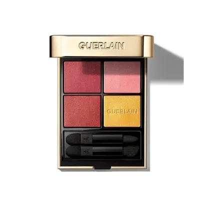 Produktbild von Guerlain Ombres G Red Orchid, Puder, Rot, Red Vanda, 4 Farben, Metallisch, Satin, 6 g