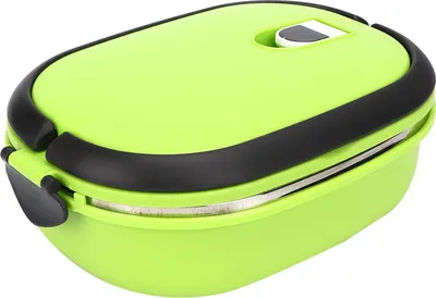 Produktbild von Tragbare Isolierung Thermo Thermo Edelstahl Lunchbox Lebensmittelbehälter für Picknick im Freien