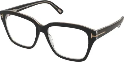 Produktbild von Tom Ford Brille FT5955-B 003, Vollrandgestell, UV-Filter, Antireflexionsschicht, Blaublocker