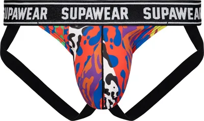 Immagine prodotto di SUPAWEAR - Intimo da Uomo Sospensorio - POW Jockstrap Crimson Beast - 1x Taglia L