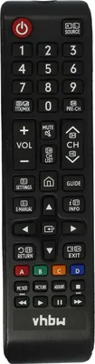 Produktbild von vhbw Fernbedienung kompatibel mit Samsung UE49NU7379UXZG, UE49NU7170UXZT, UE49NU7179UXZG, UE49NU7105KXXC Fernseher, TV - Ersatzfernbedienung