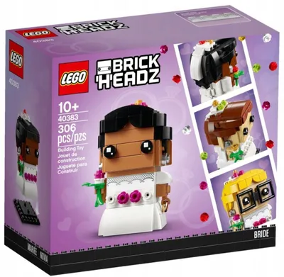 Produktbild von Lego 40383 Brickheadz – The Bride