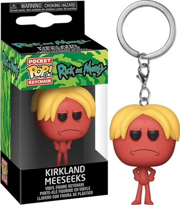 Produktbild von Rick And Morty - Kirkland Meeseeks  - Schlüsselanhänger Funko Pocket POP! Keycha